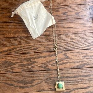 JCrew locket necklace